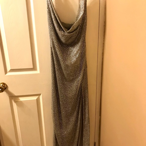 Cowl neck maxi dress - Picture 1 of 4